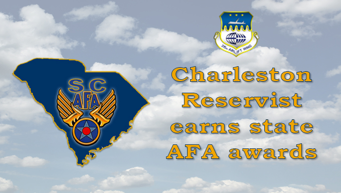 Charleston Reservists earns state AFA awards